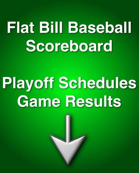 Flat Bill Baseball Scoreboard Slide