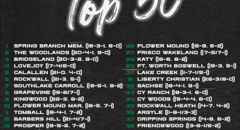 Texas Top 50 – April 9