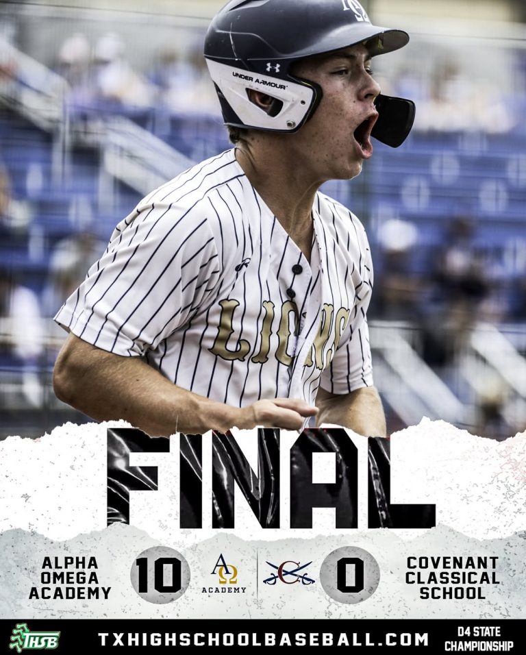 Alpha Omega Beats Covenant Classical 11-1, Repeat as TAPPS Division 4 State Champions